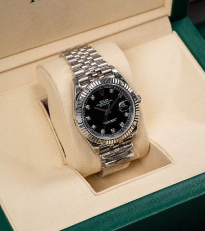 Rolex Datejust 41mm 3235 Movement Black Dial Watch